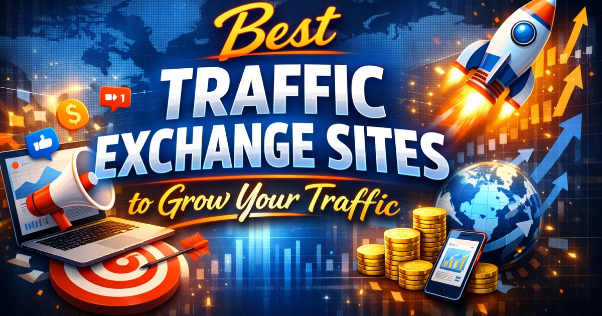 best traffic exchange sites 2026 | real visitors og image
